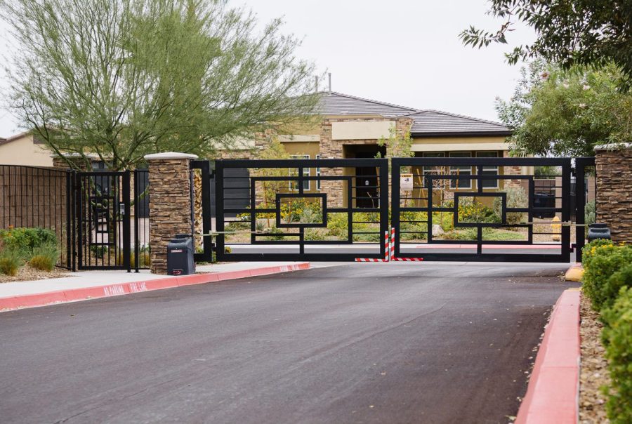 Hirschi Iron custom metal gate