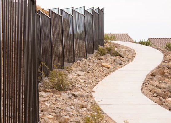 Custom iron fence Las Vegas